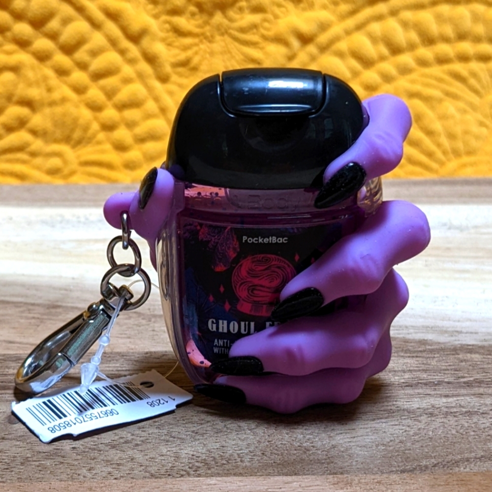 Witch hand PocketBac holder keychain from BBW